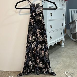 Halter neck mini flowy dress from BP.